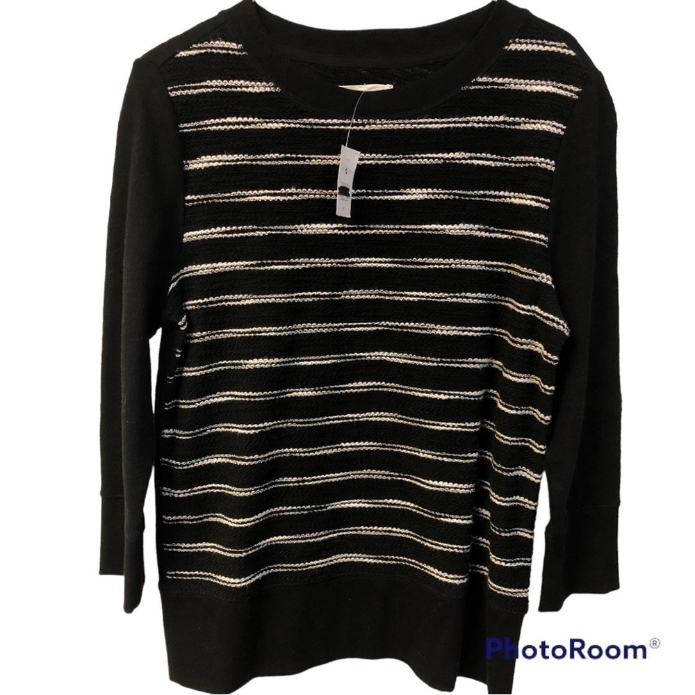 LOU & GREY STRIPED SWEATSHIRT
